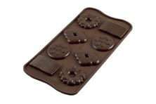 Picture of SILIKOMART  CHOCOLATE BISCUIT - SILICONE MOULD